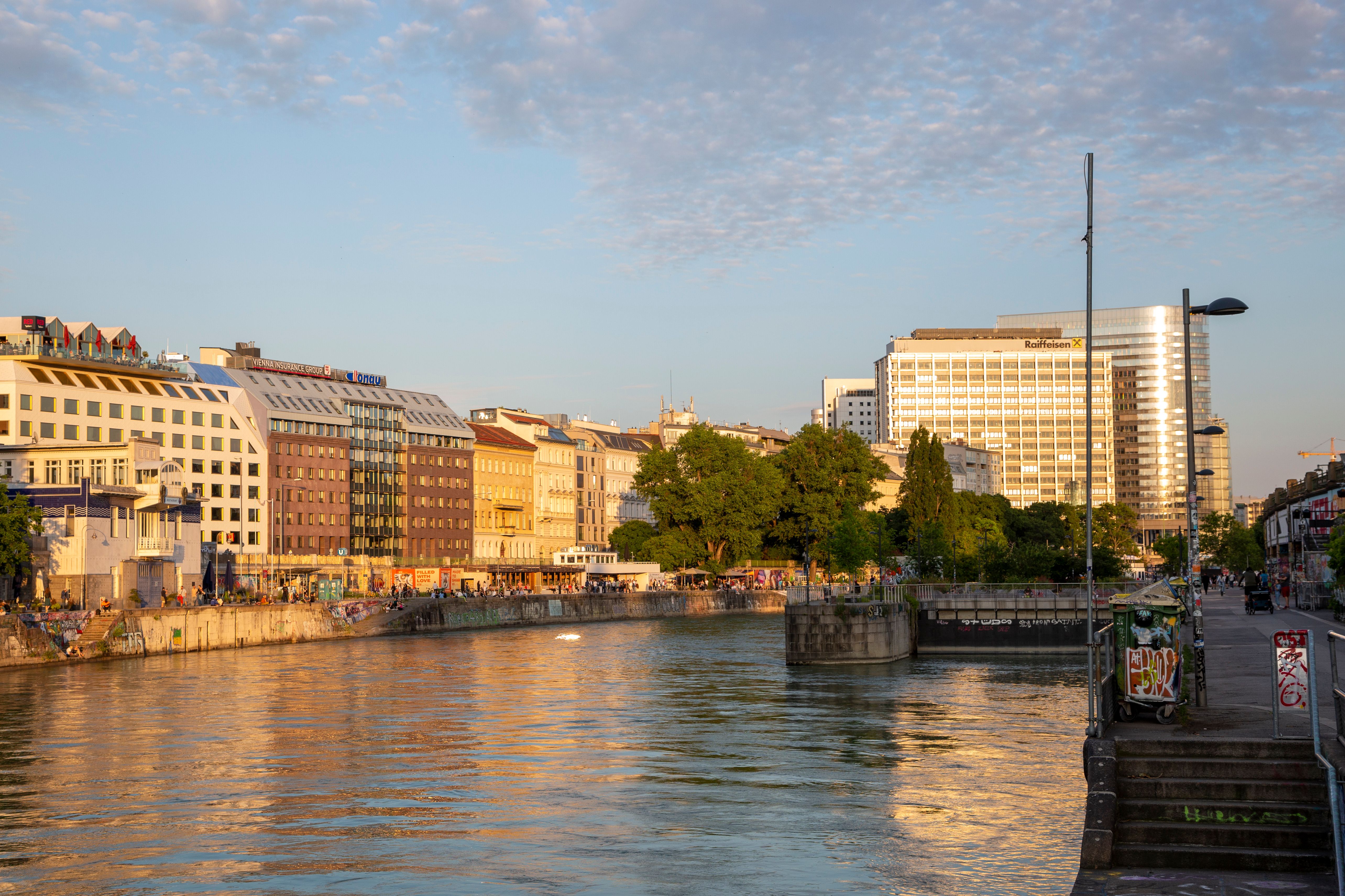 Modernes Bürogebäude in Wien