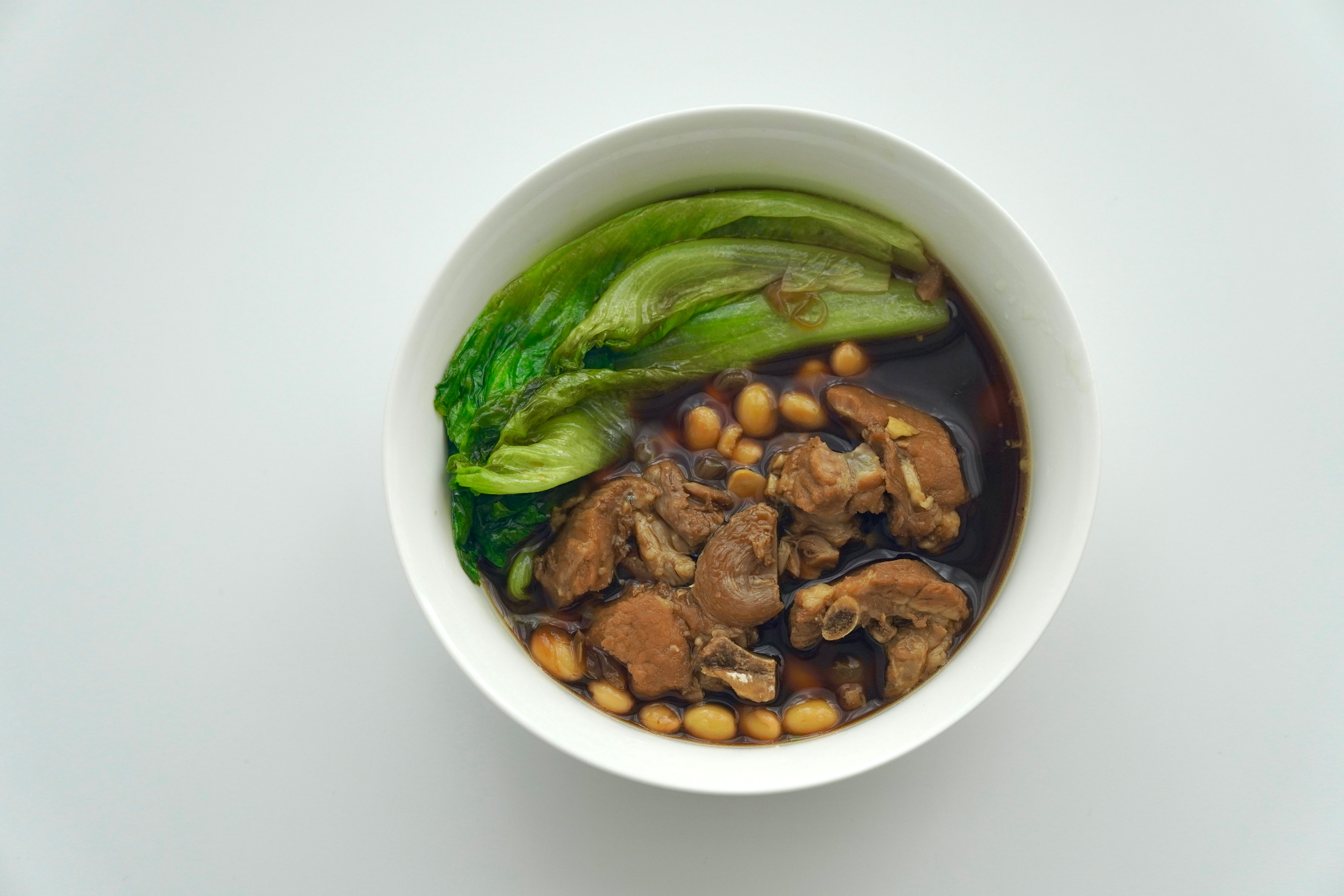 Black Bean Fried Rice with Bok Choy