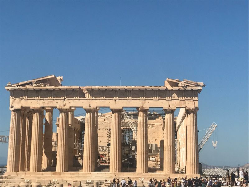 Santorini y las islas griegas en Atenas