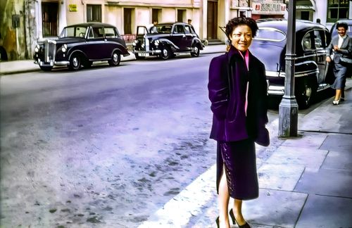 Free stock photo of early 1950's, hong kong, scanned from 35mm film Stock Photo