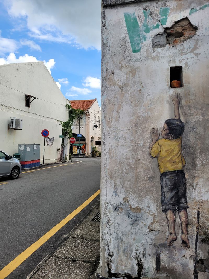 Street art in George Town Penang