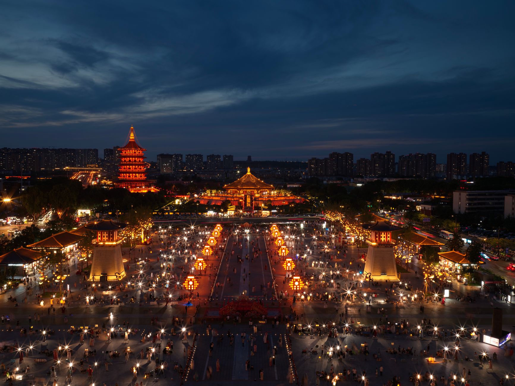 Xi'an skyline