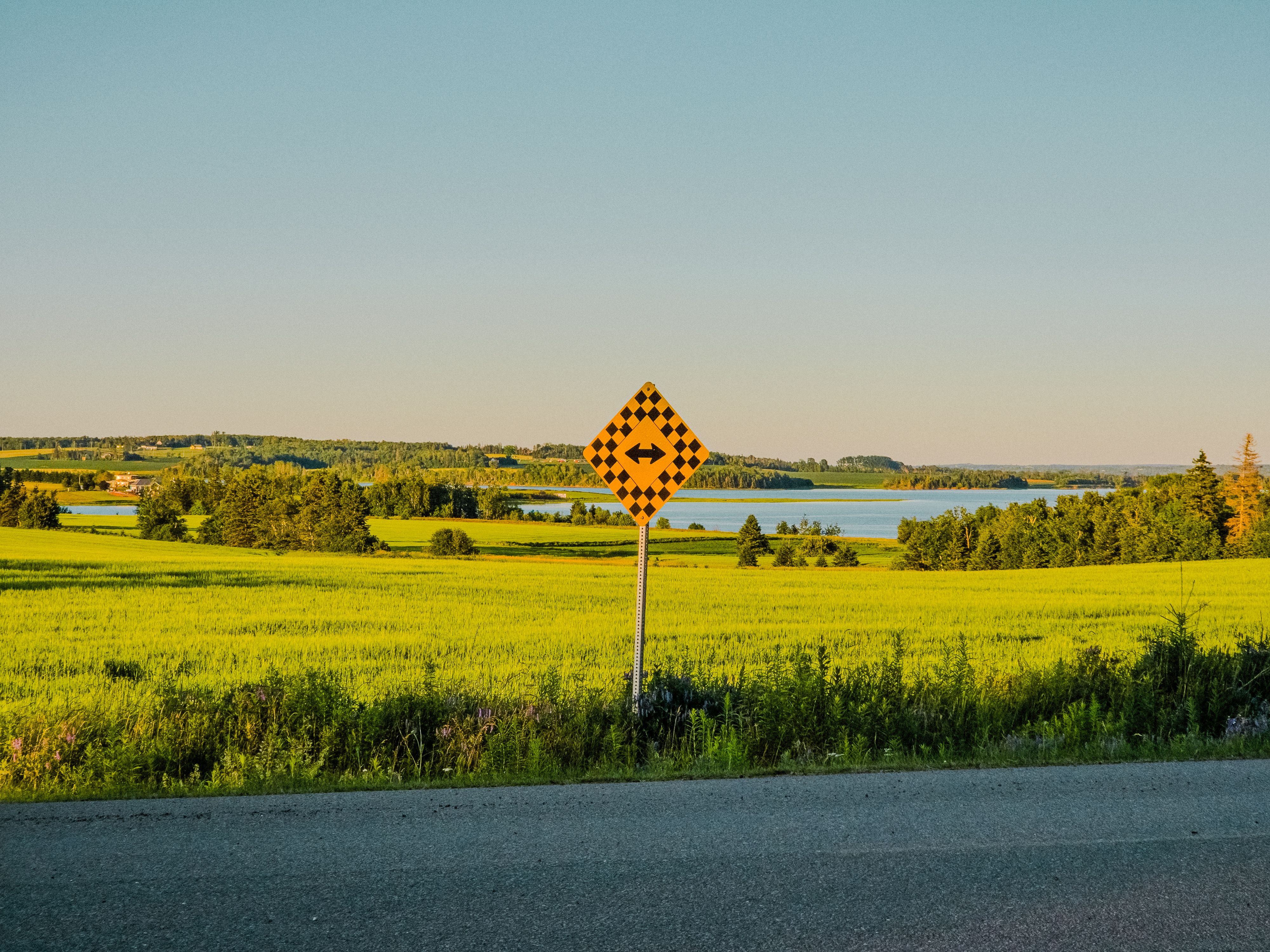 A Canada and United States border crossing, the front line of the Trump tariff dispute with Canada