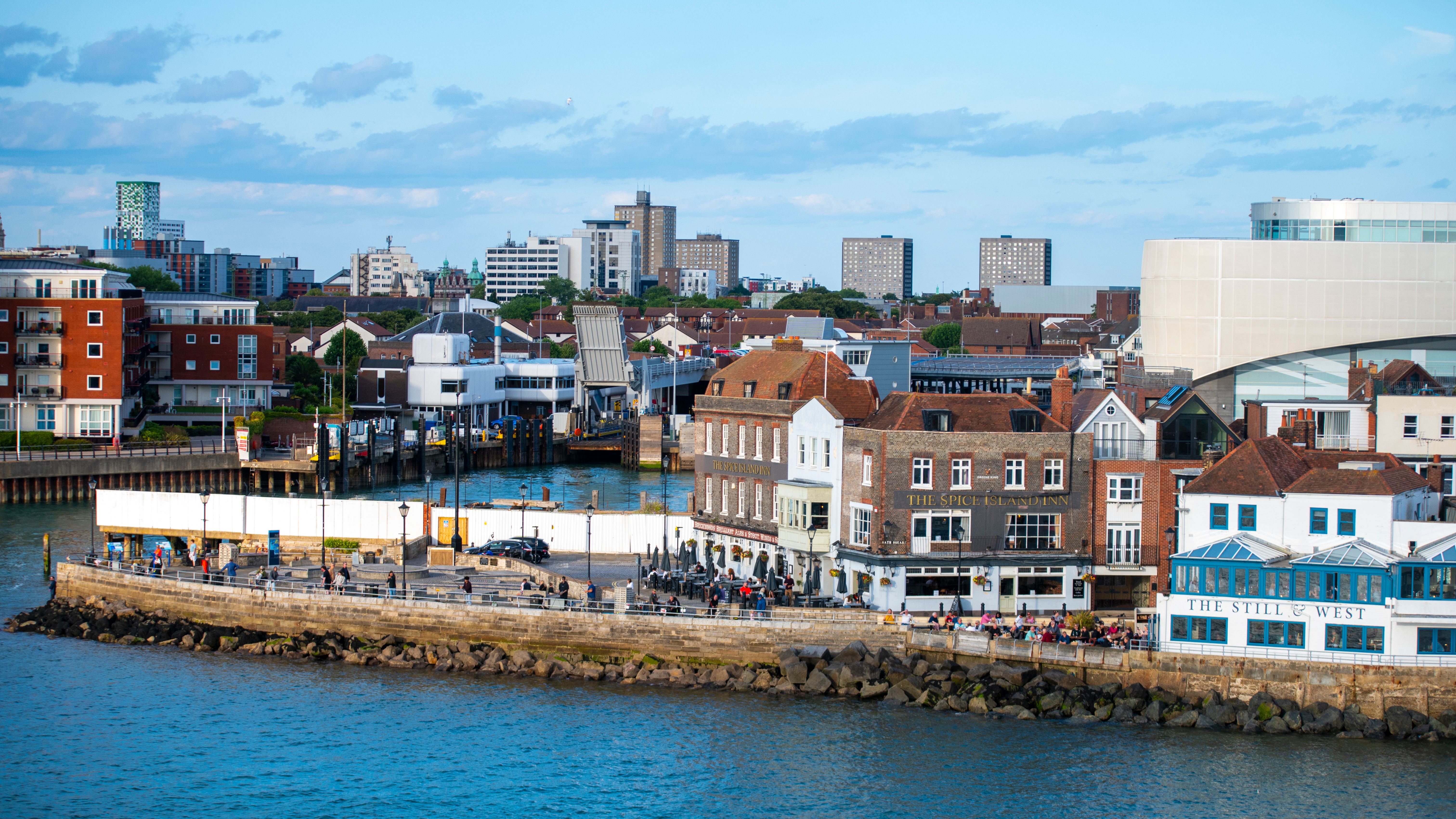 Southsea Castle i nabrzeże