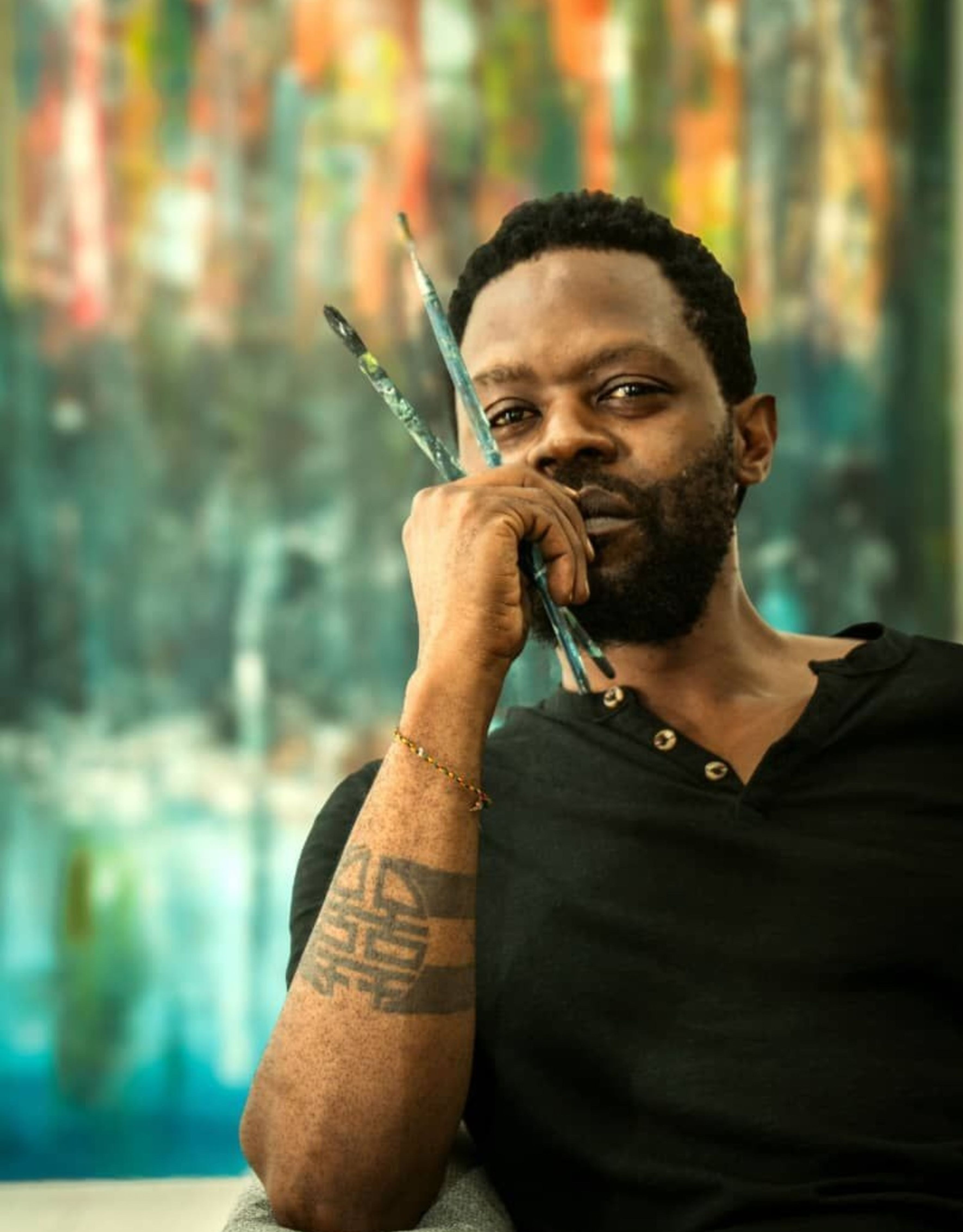 Portrait of Nestor Ndzi Talla