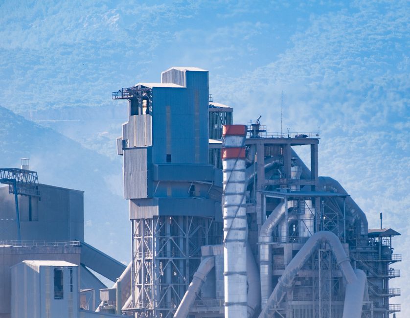 steel aluminum industrial factory