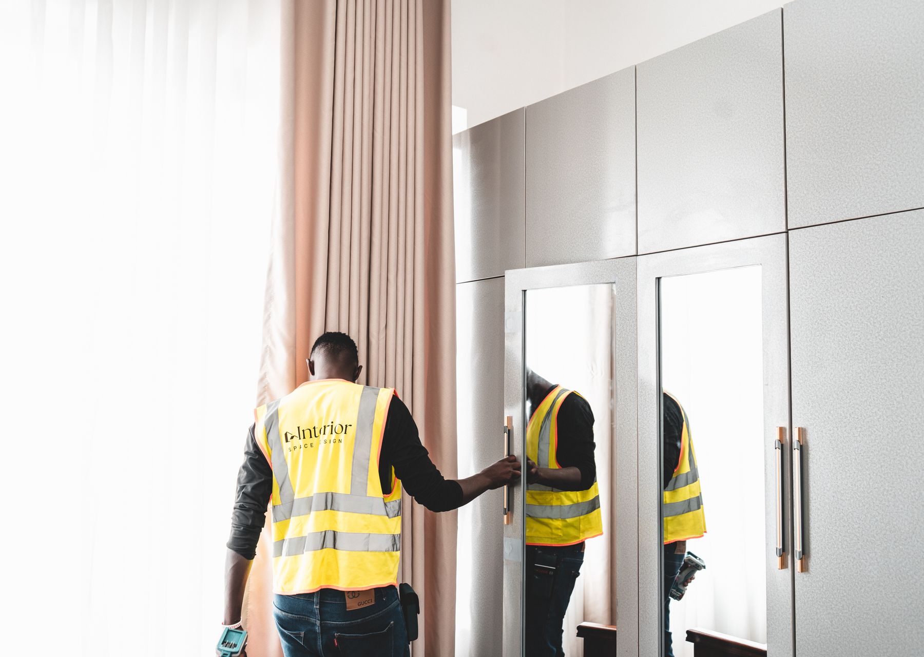 Same-day removals van loading — house removals in Ipswich