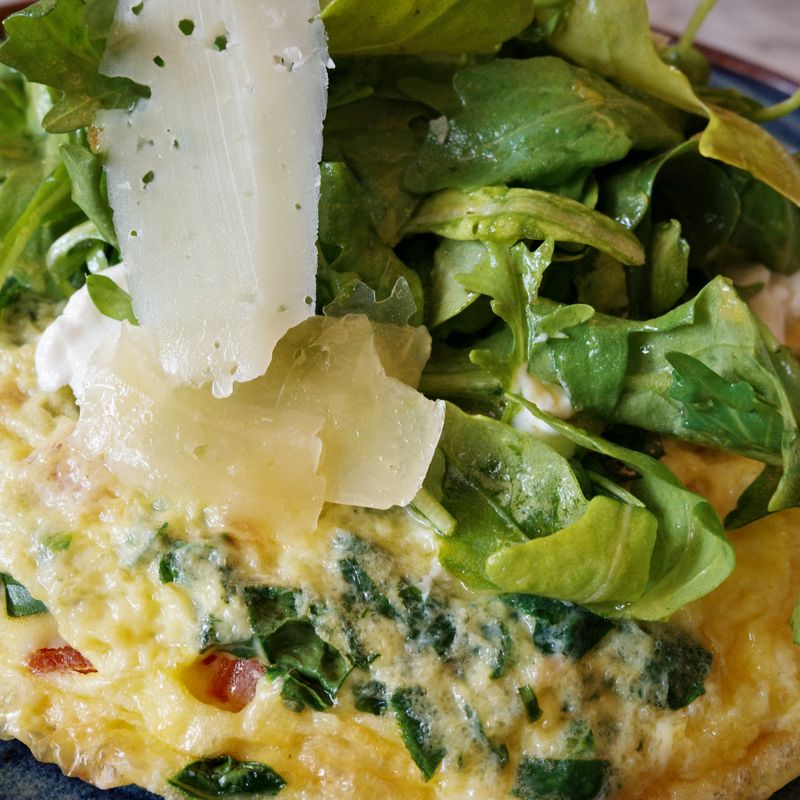Budget Frittata with Canned Beans and Tomatoes