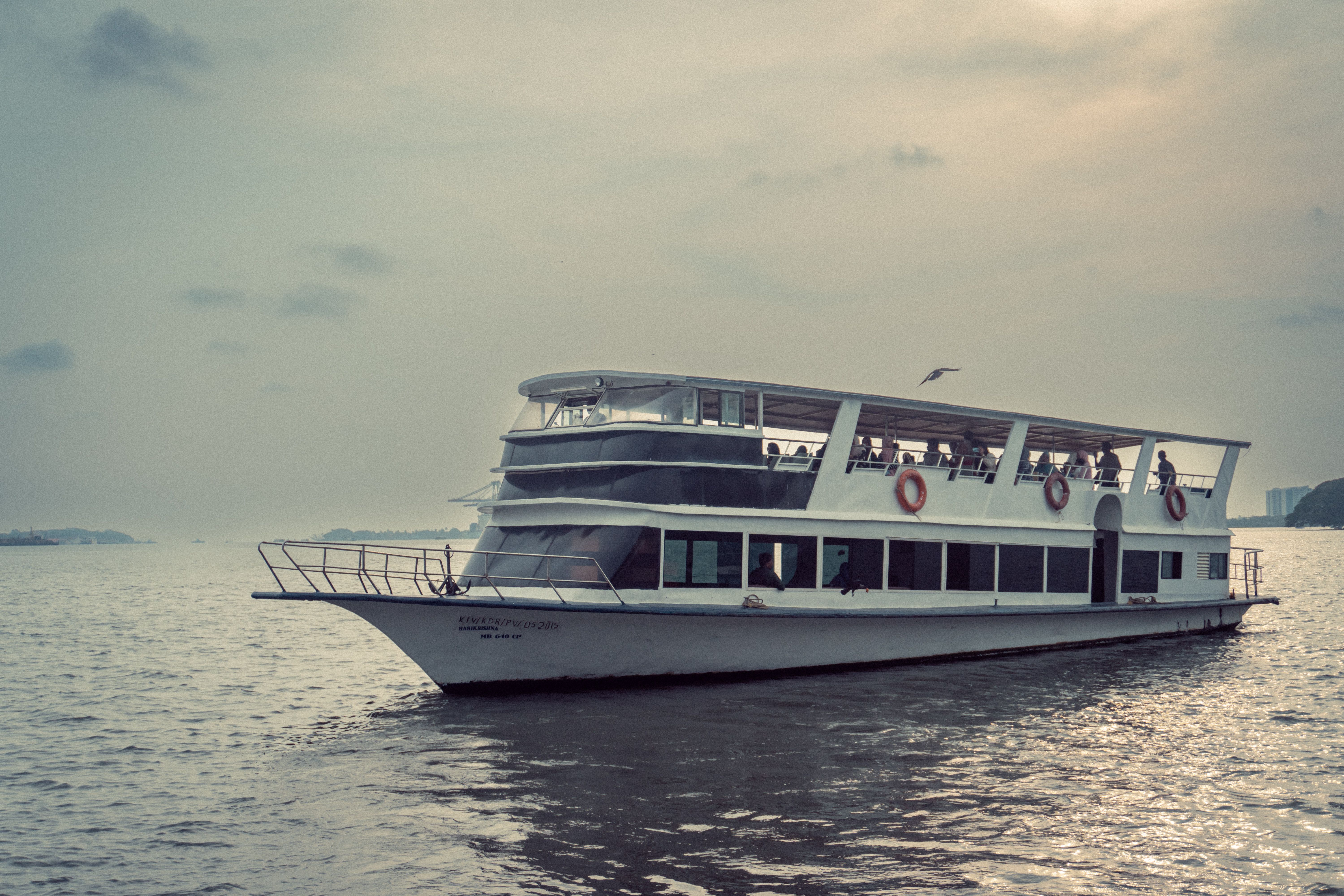 Take the sunset boat to the estuary mouth