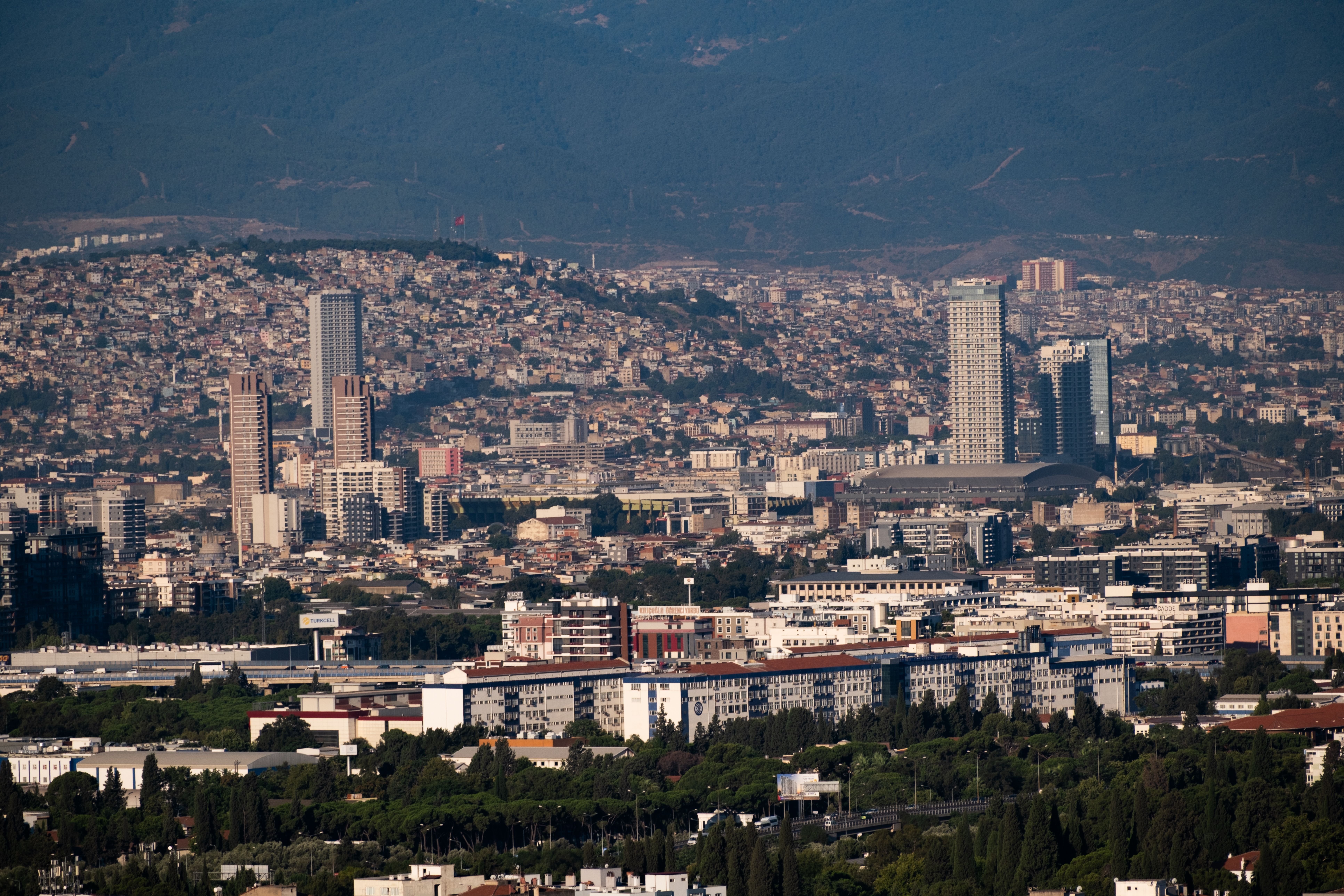 Izmir skyline