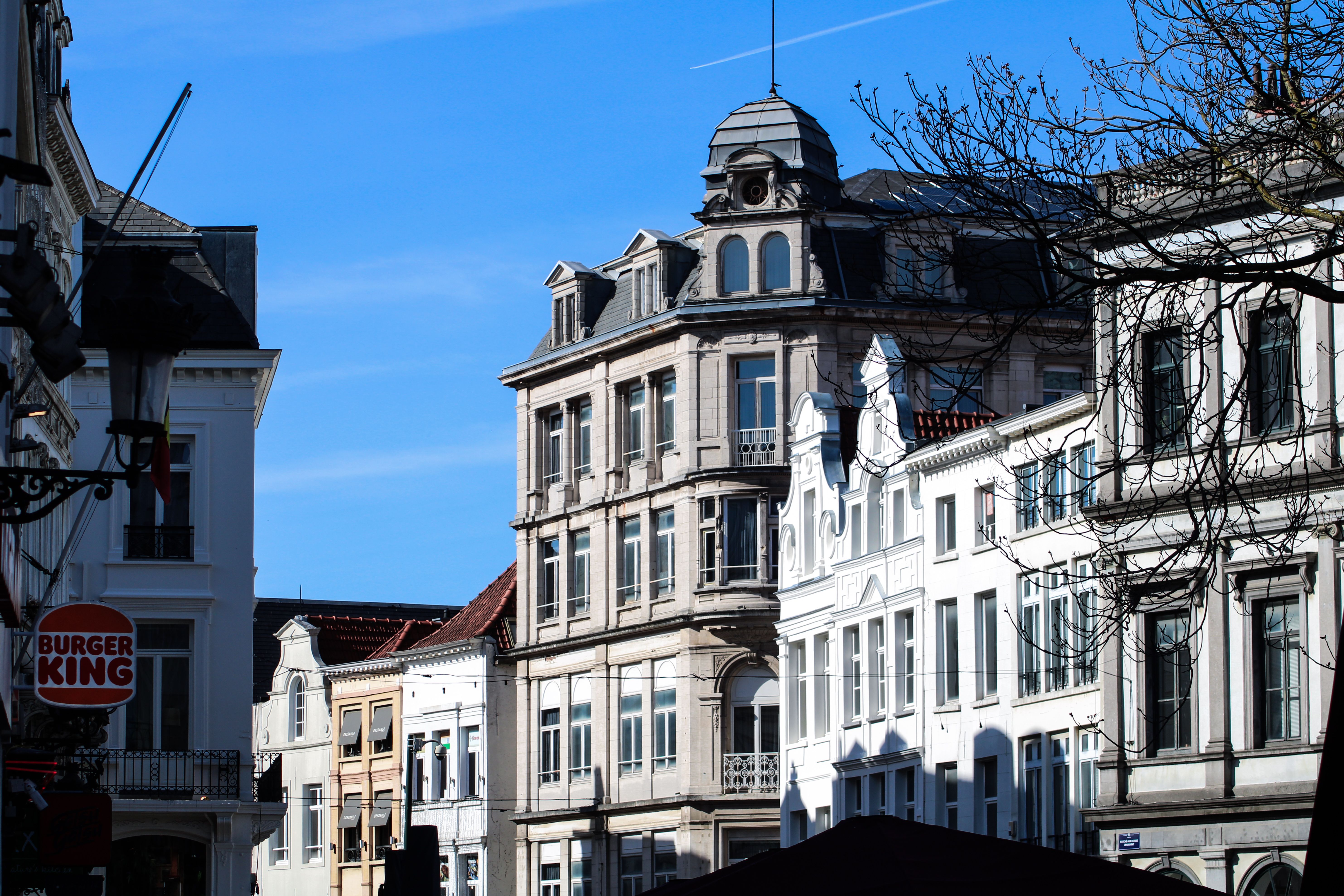 Rue de Bruxelles — the city's commercial spine