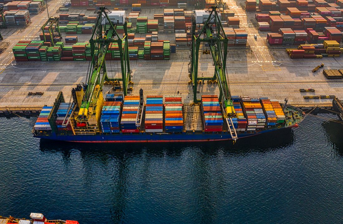 Logistics port and cargo infrastructure