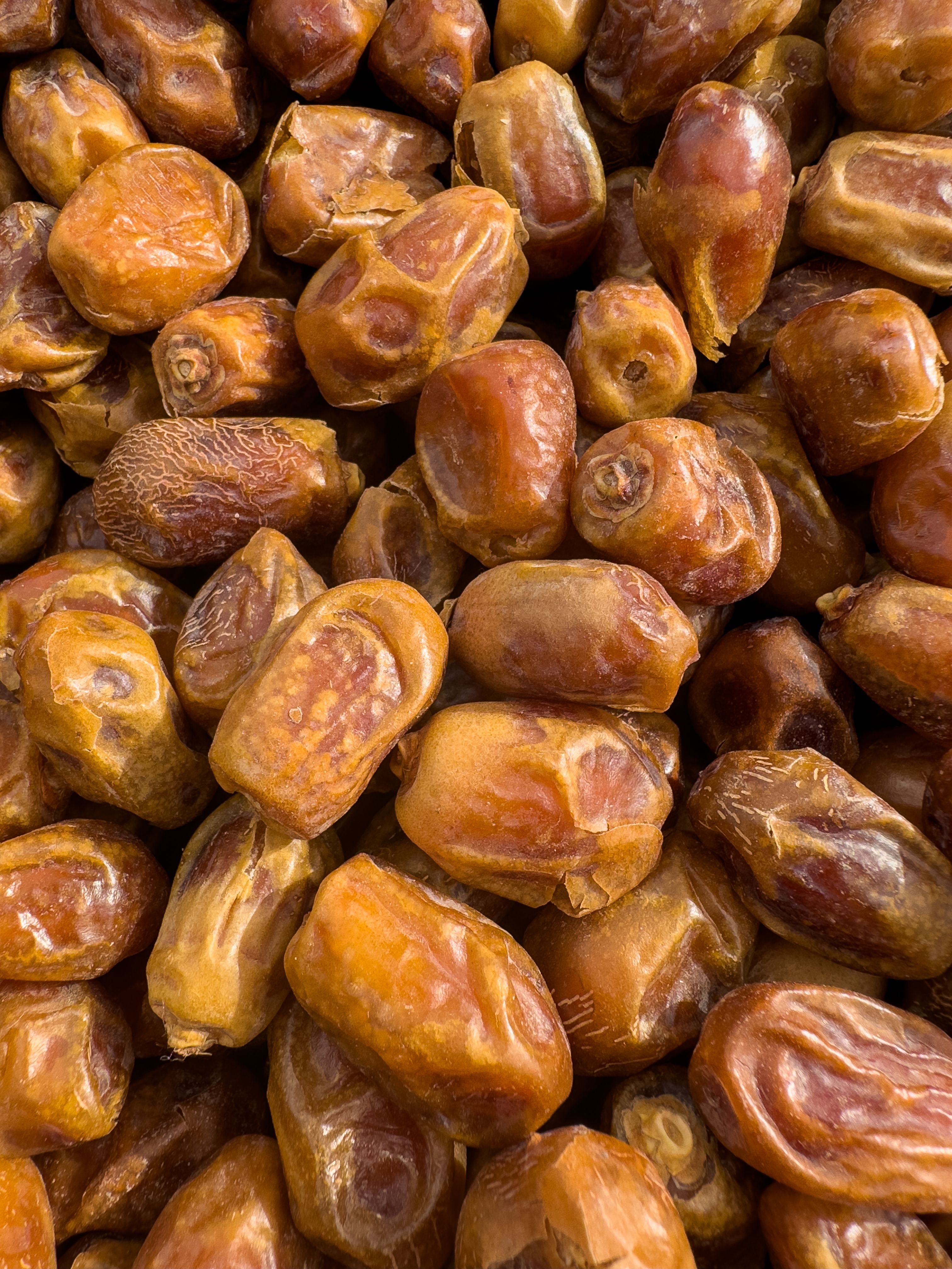 Top view of organic dried dates showcasing a healthy vegan snack option.