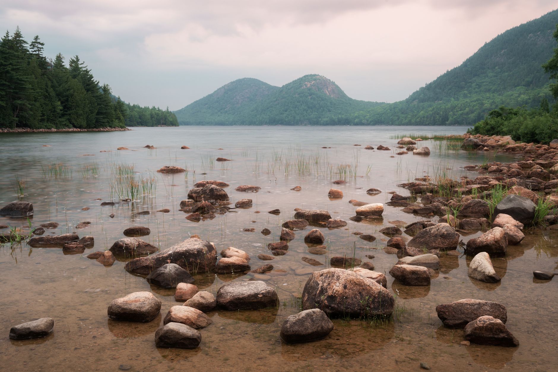 Jordan Pond and the Jordan Pond House