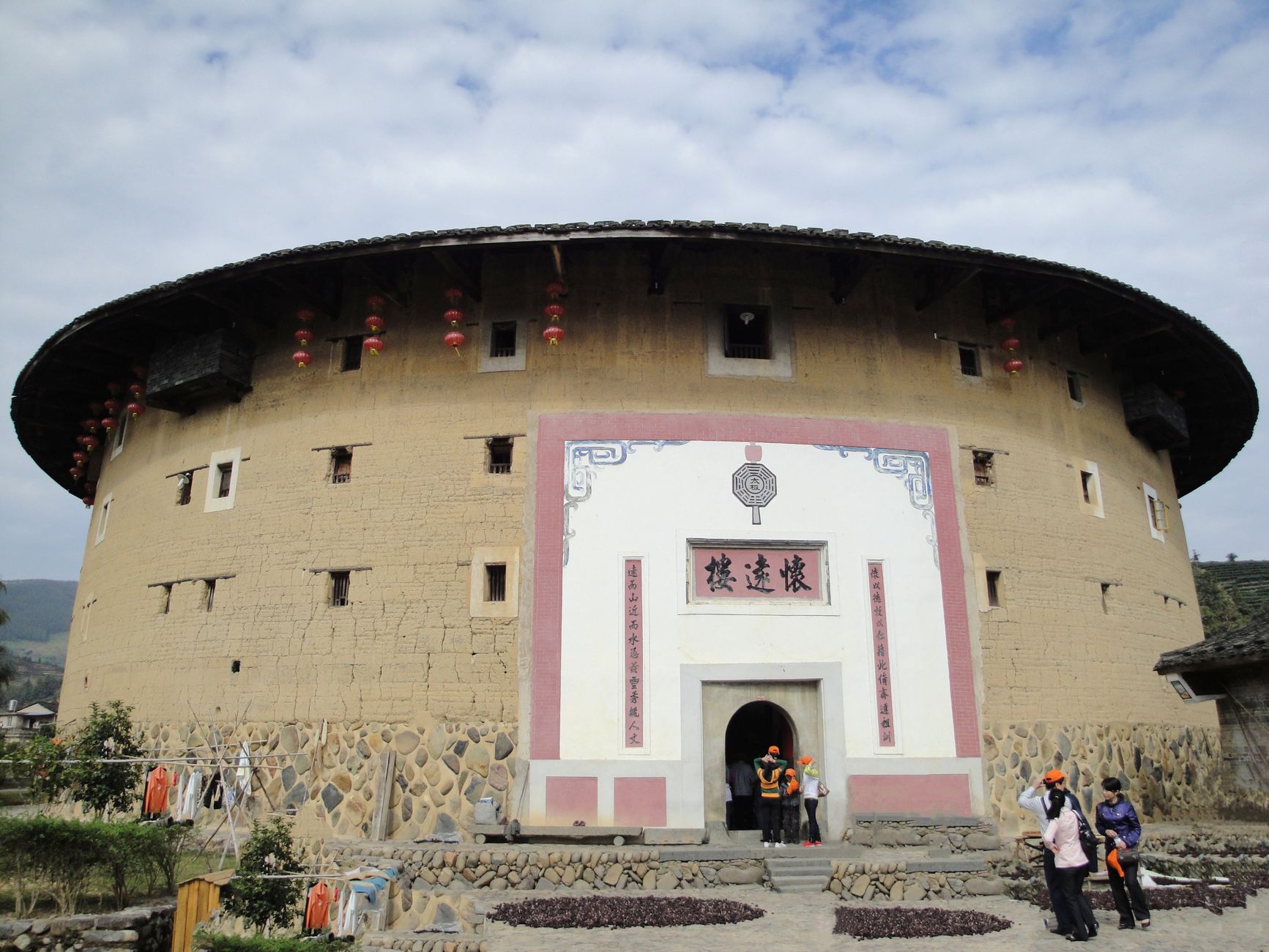 Fujian Tulou Hakka architecture landscape — Photo by gang liang