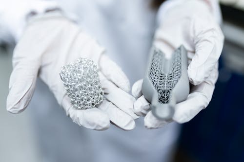 Engineer Holding Clean Energy Battery