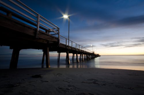 Gratis stockfoto met dek, zonsondergang