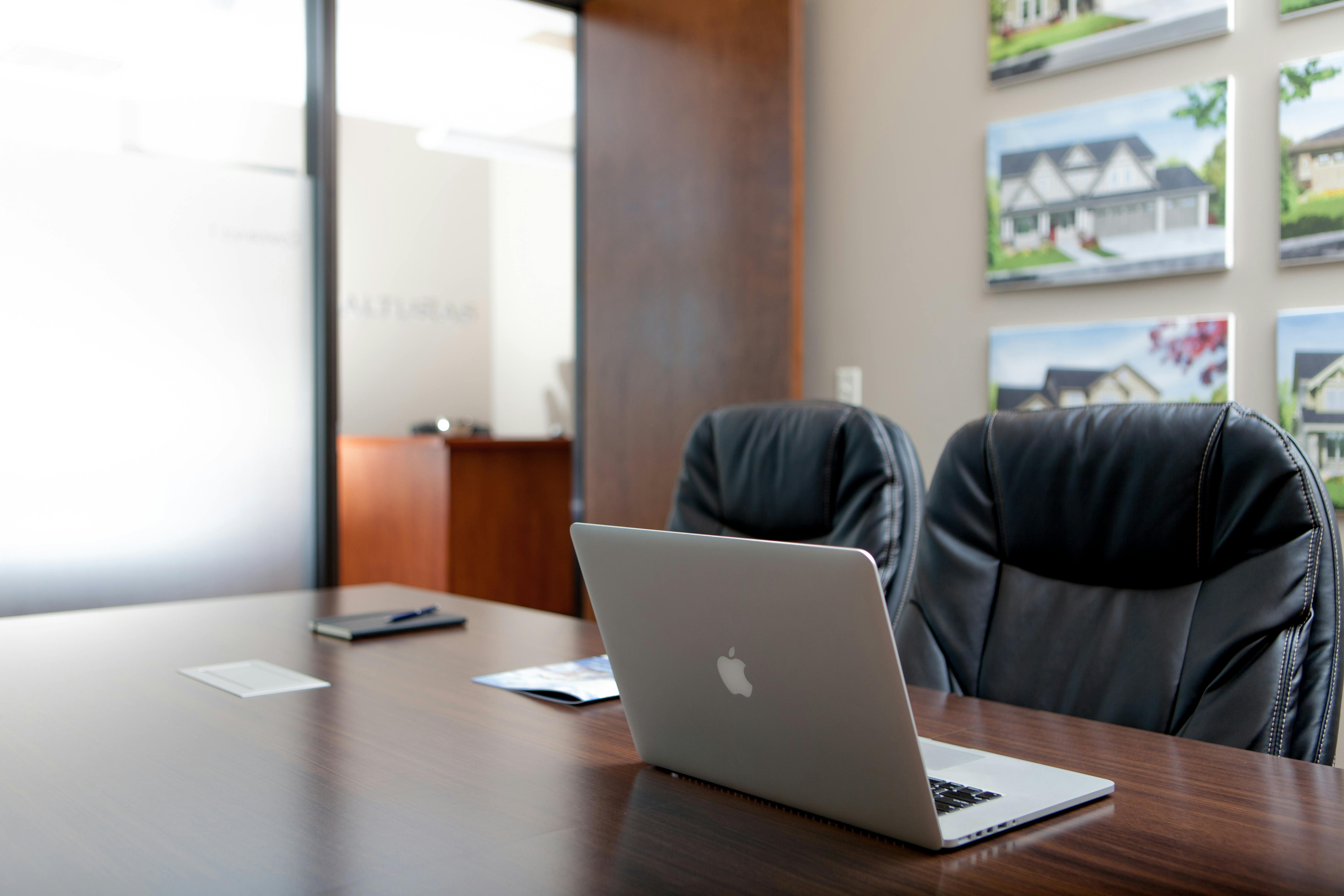 Gray Wooden Computer Cubicles Inside Room Â· Free Stock Photo