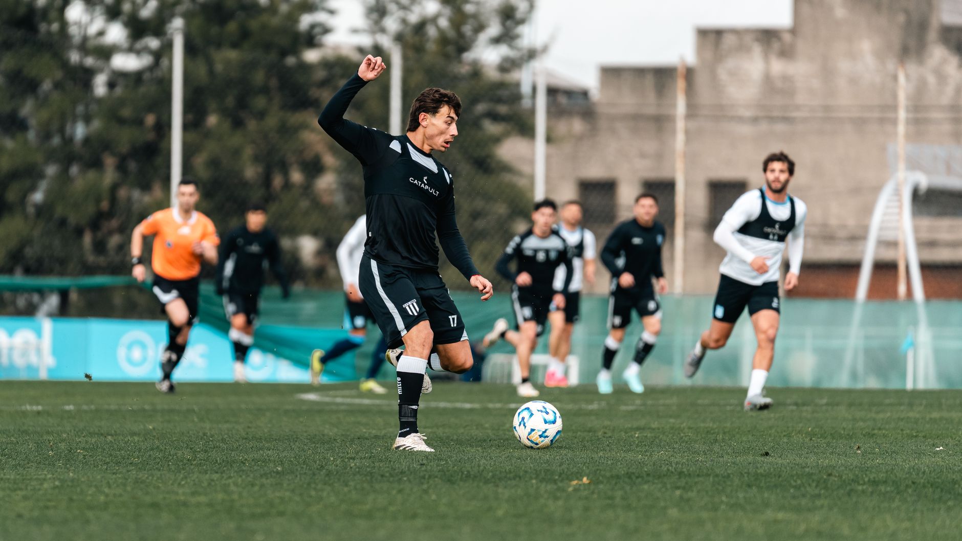 Toronto FC striker training under stadium lights after a major transfer