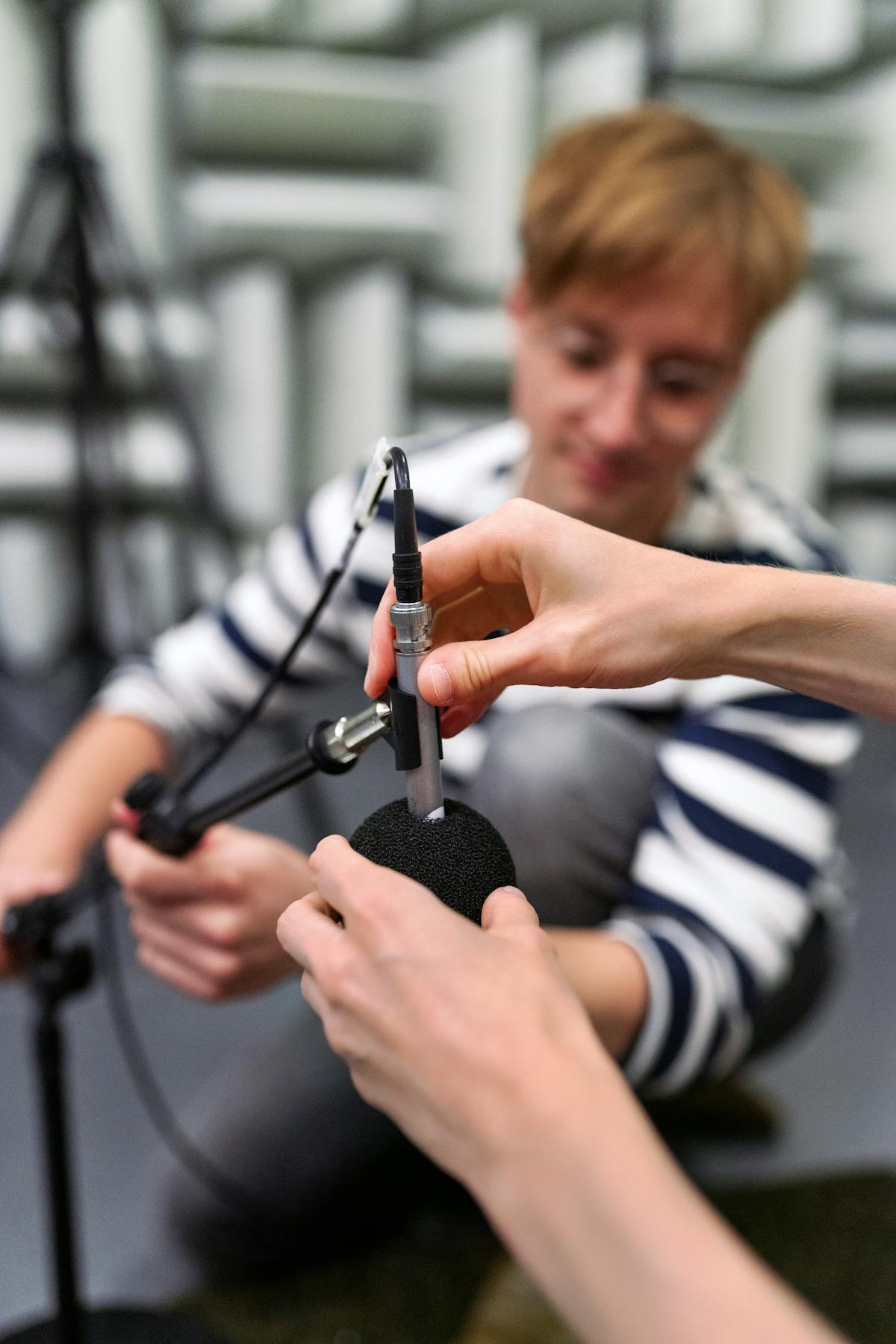 Professional at desk reviewing analytics