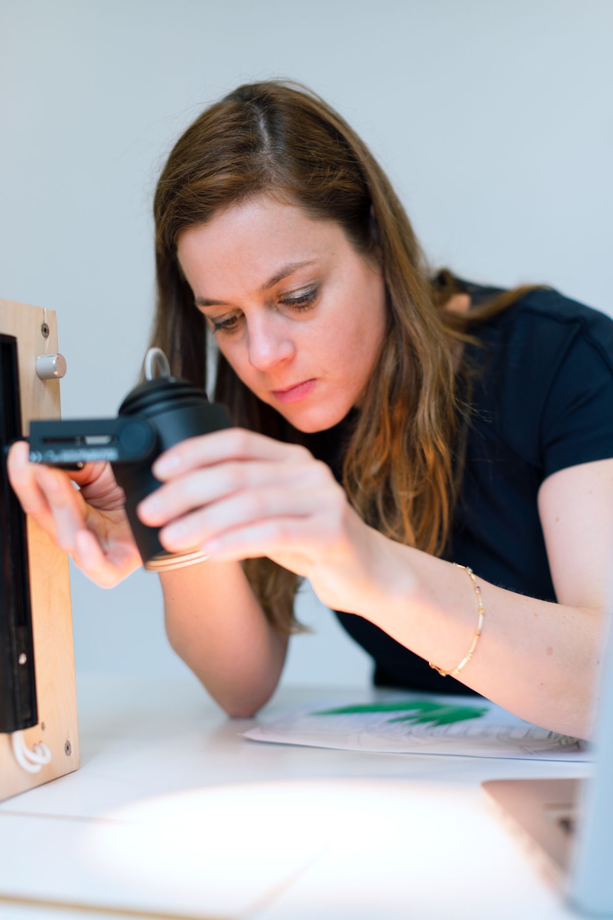 Prototype testing in an engineering workshop