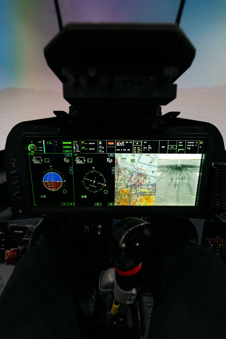 Flight Simulator On Screen