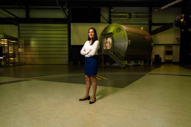 Photo Of Female Space Operations Engineer 