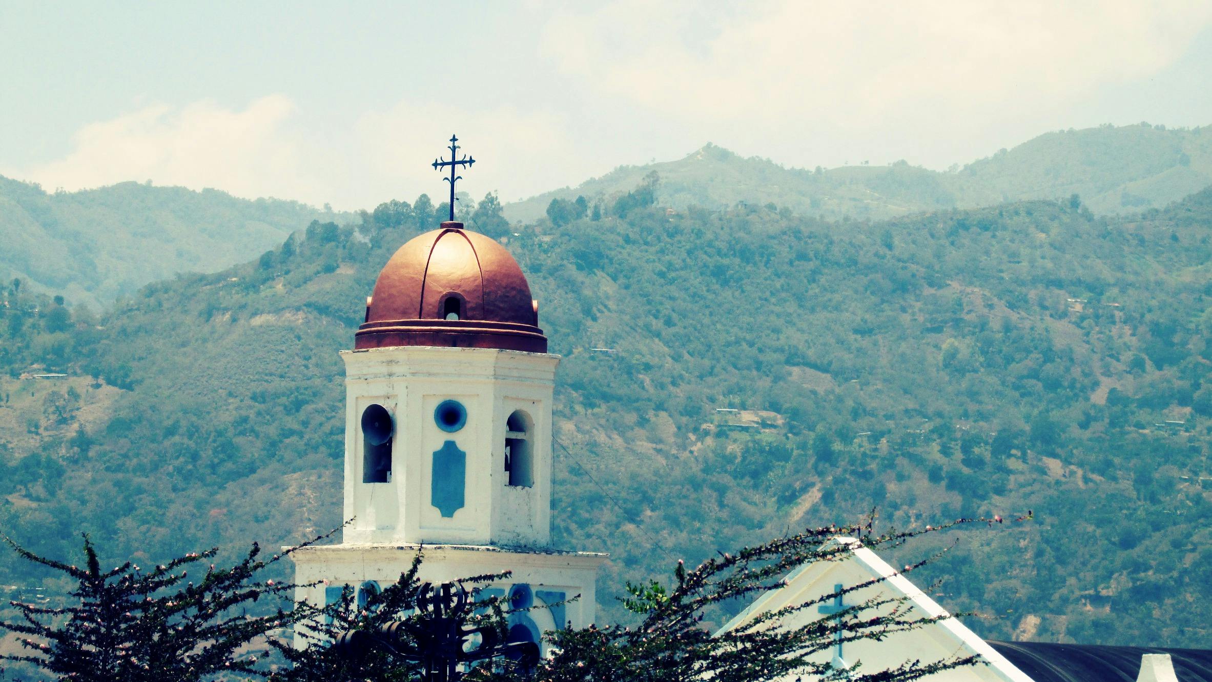 Free stock photo of Christ, church, mountain