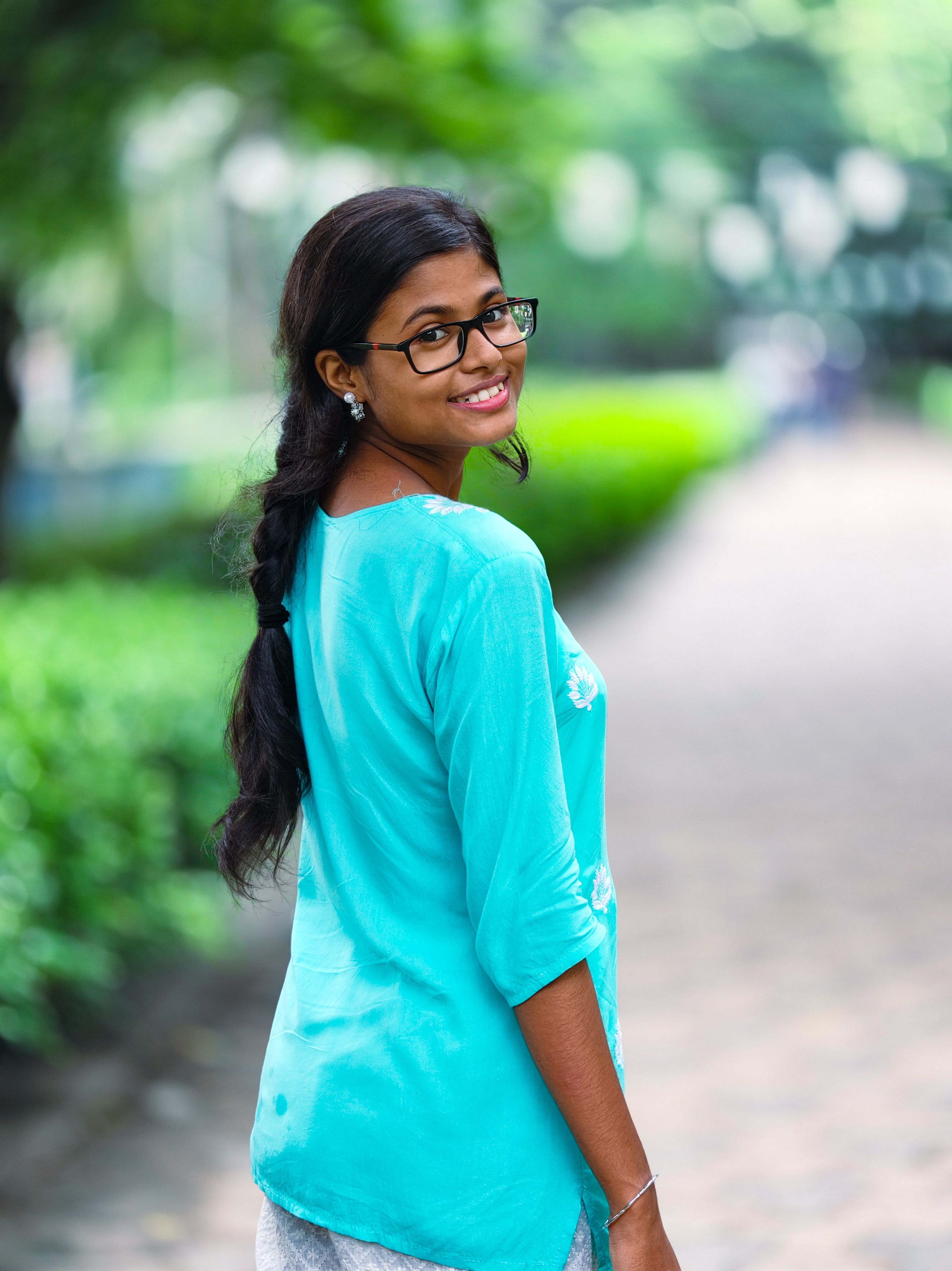 A-Line Floral Printed Kurti