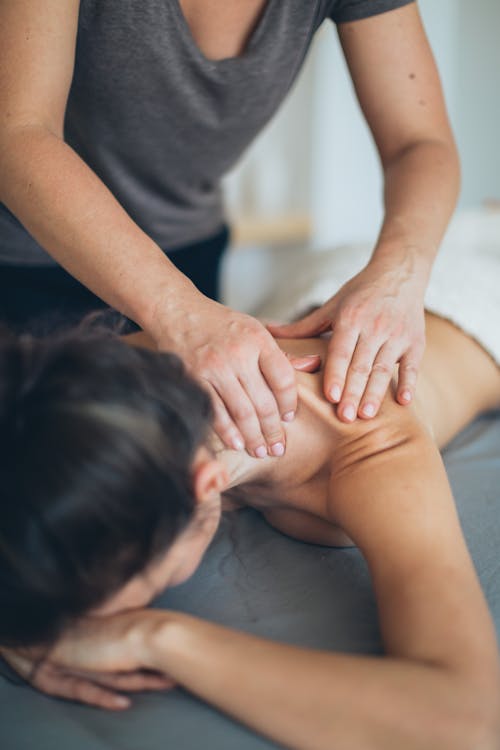 Free Massage Session Stock Photo