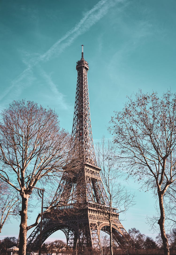 Eiffel Tower Under Blue Sky