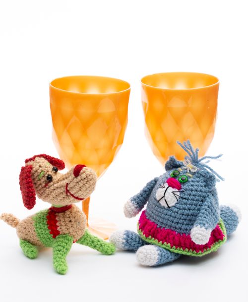 Handmade crochet amigurumi toys — photo by Valentin Ivantsov on Pexels