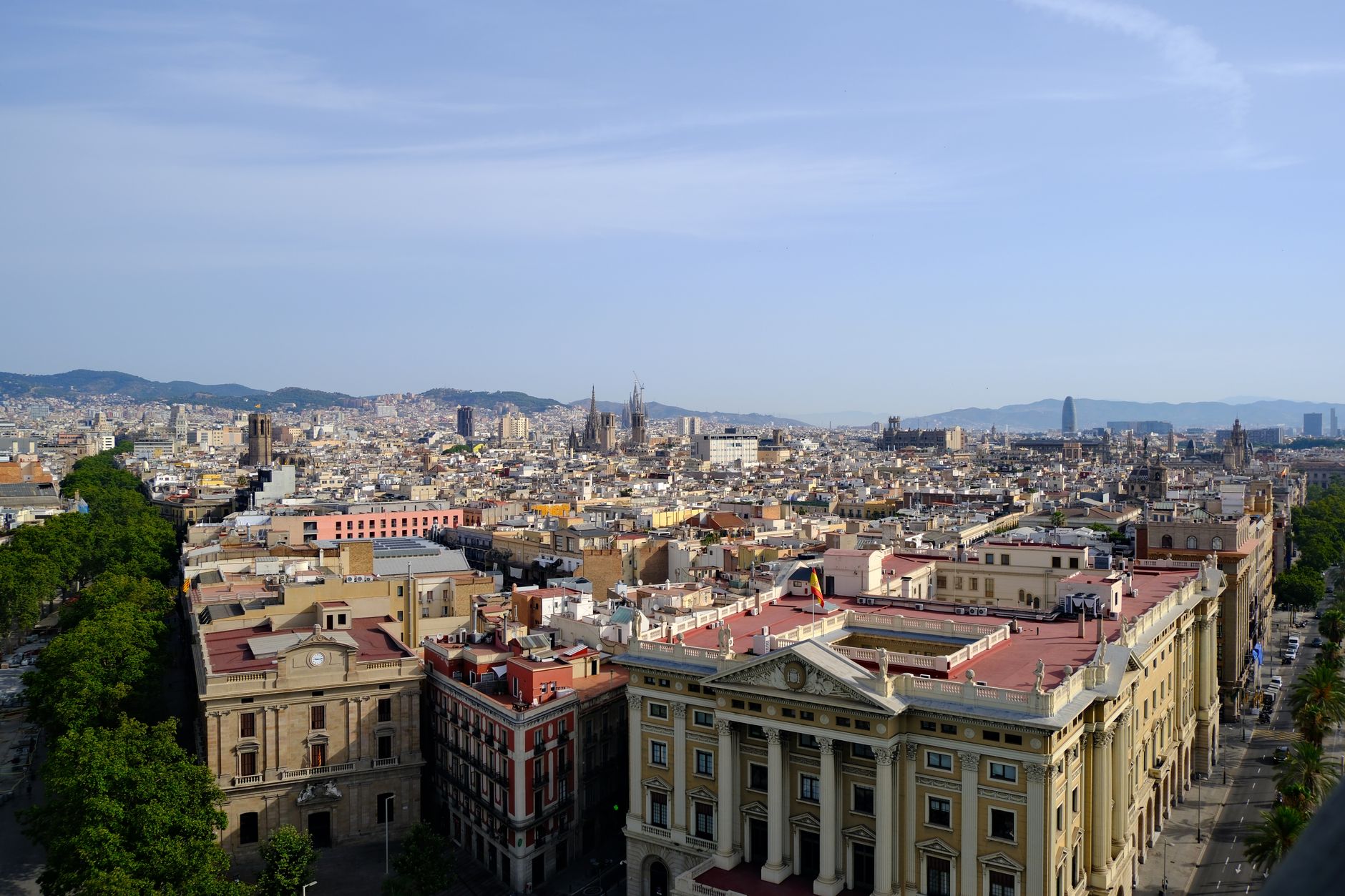 Los tejados del Eixample barcelonés