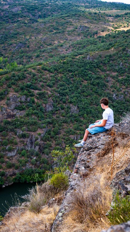 Free stock photo of bog, child, cliff Stock Photo