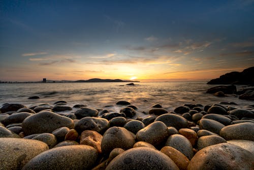 Time-Lapse Photo Of Sea During Dawn 