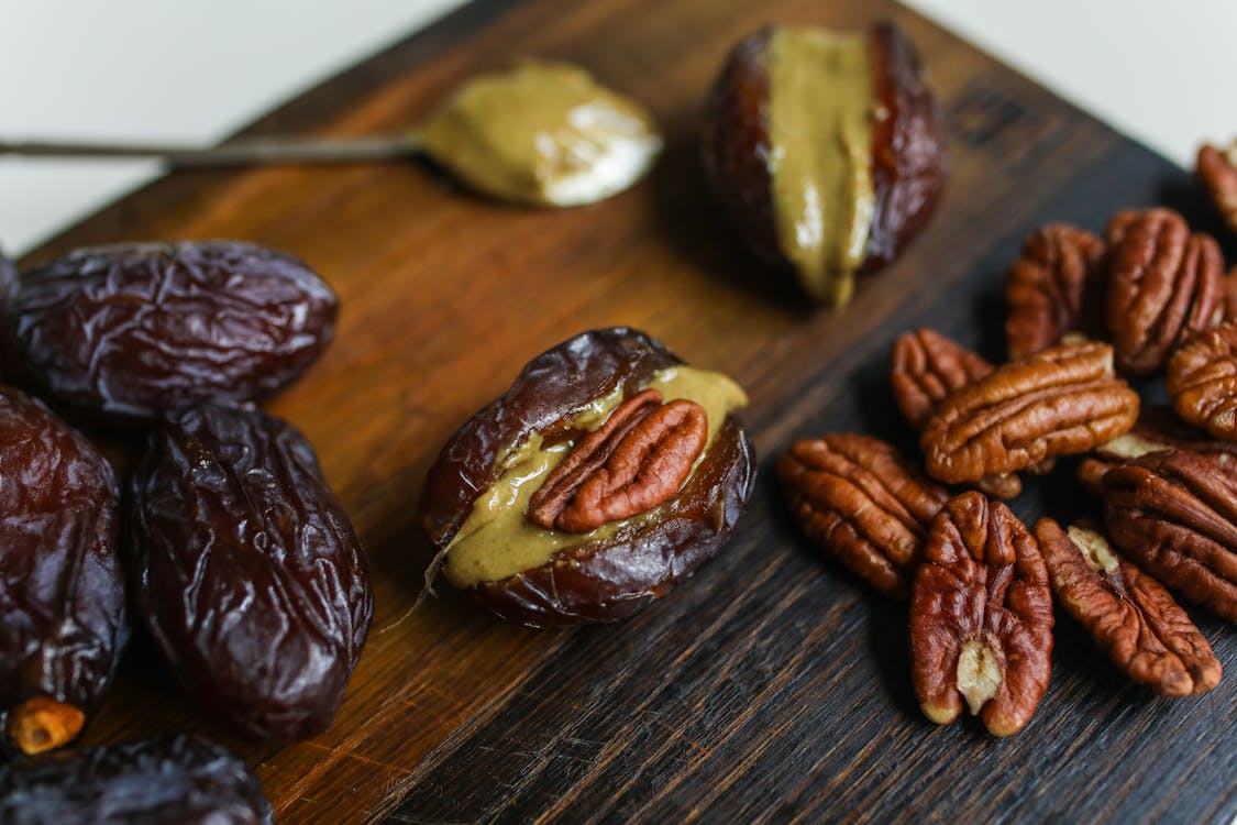 Free Close-Up Photo Of Pecan Stock Photo