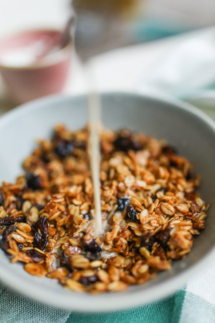 Photo Of Granola On Bowl 