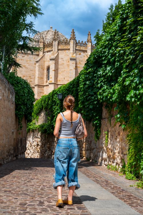 Free stock photo of cathedral, cathedral architecture, zamora Stock Photo