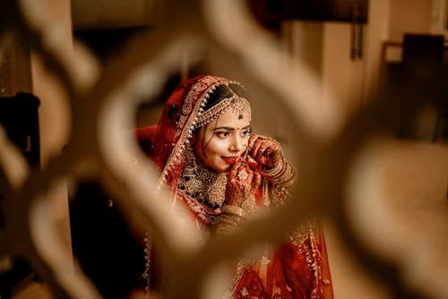 Foto d'estoc gratuïta de boda, casament indi, dona