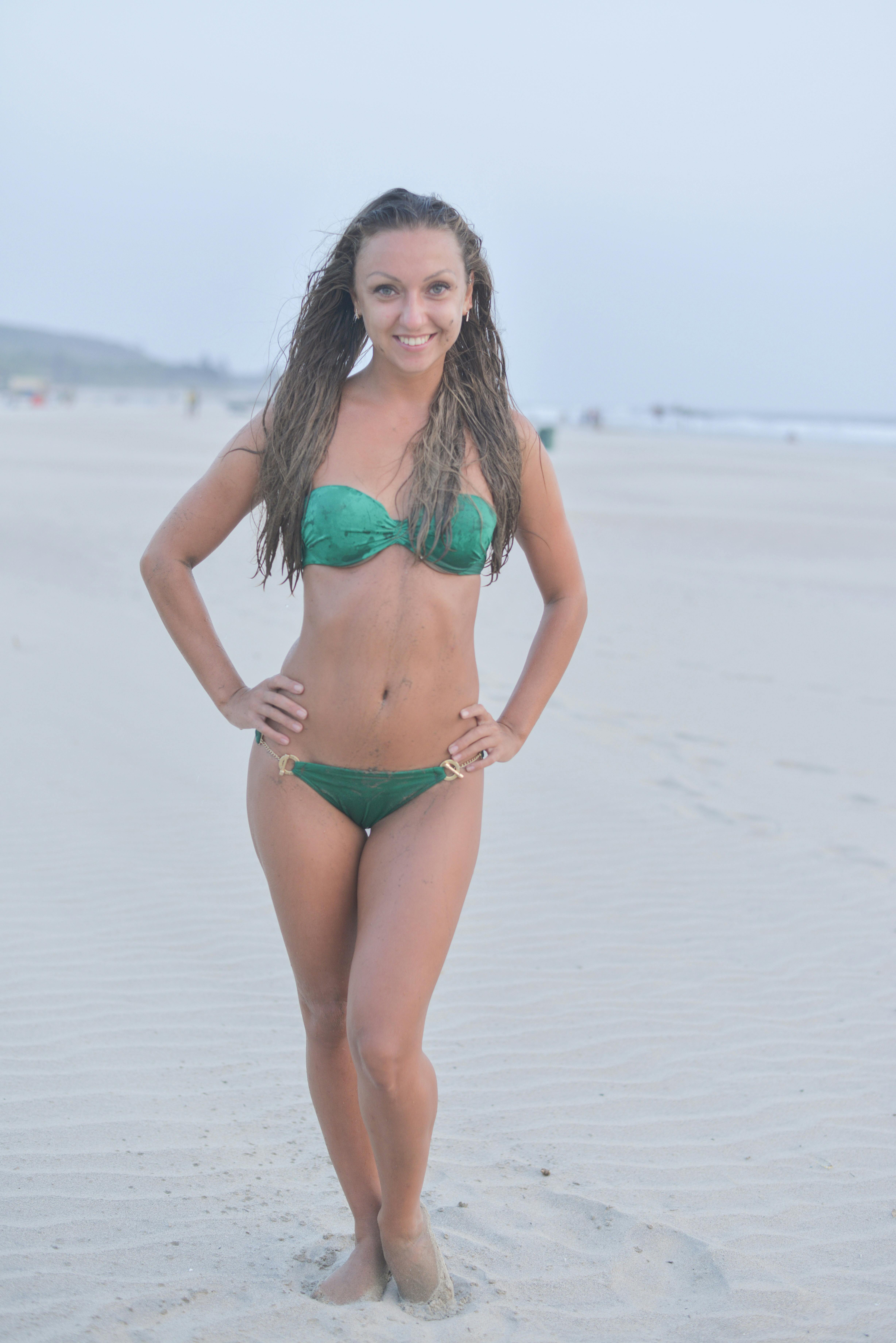 Free stock photo of beach, beautiful girl, bikini