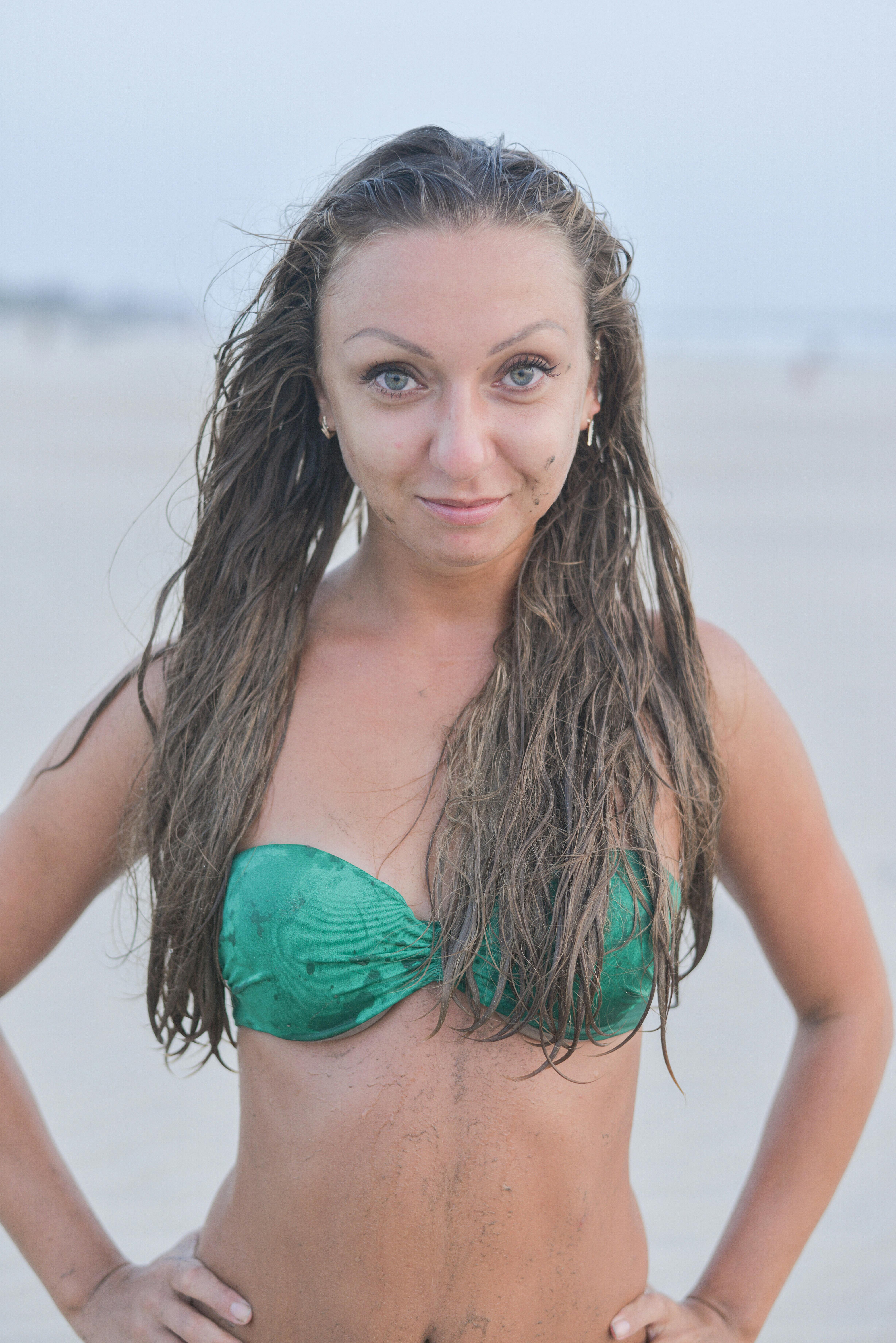 Free stock photo of beach, beautiful girl, bikini