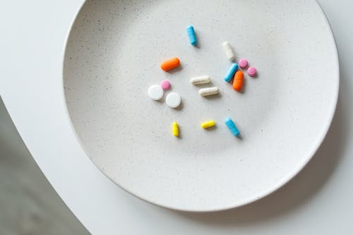 Photo Of Medicines On Plate