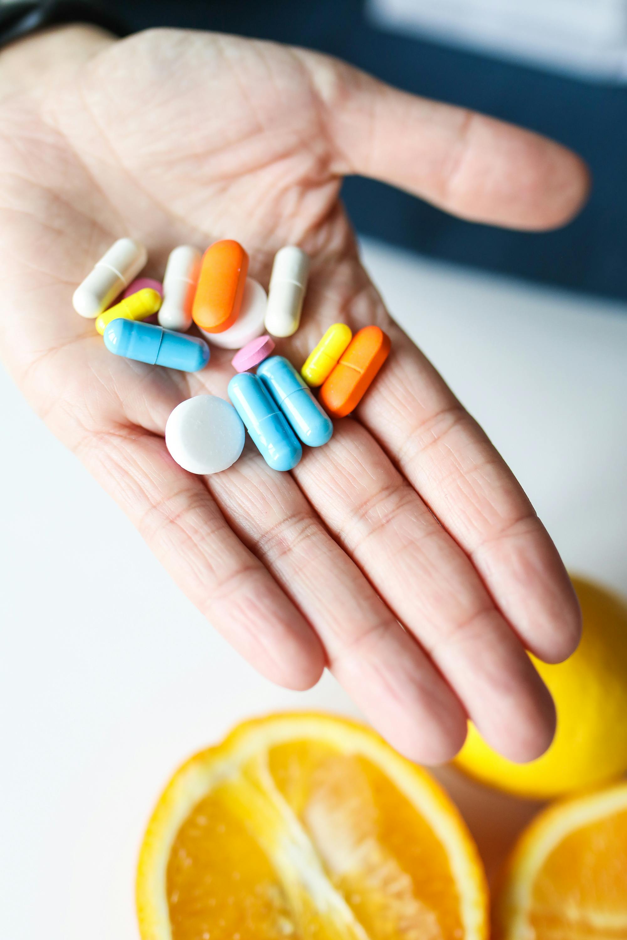 photo of medicine on person s palm