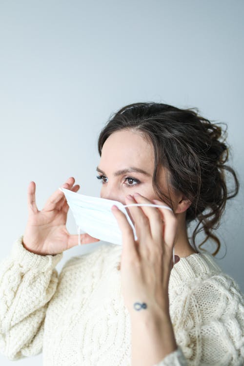 Woman Wearing Mask