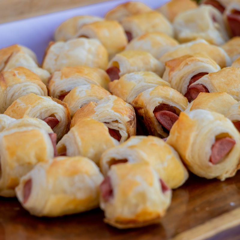 Classic Pigs in a Blanket with Mustard Dip