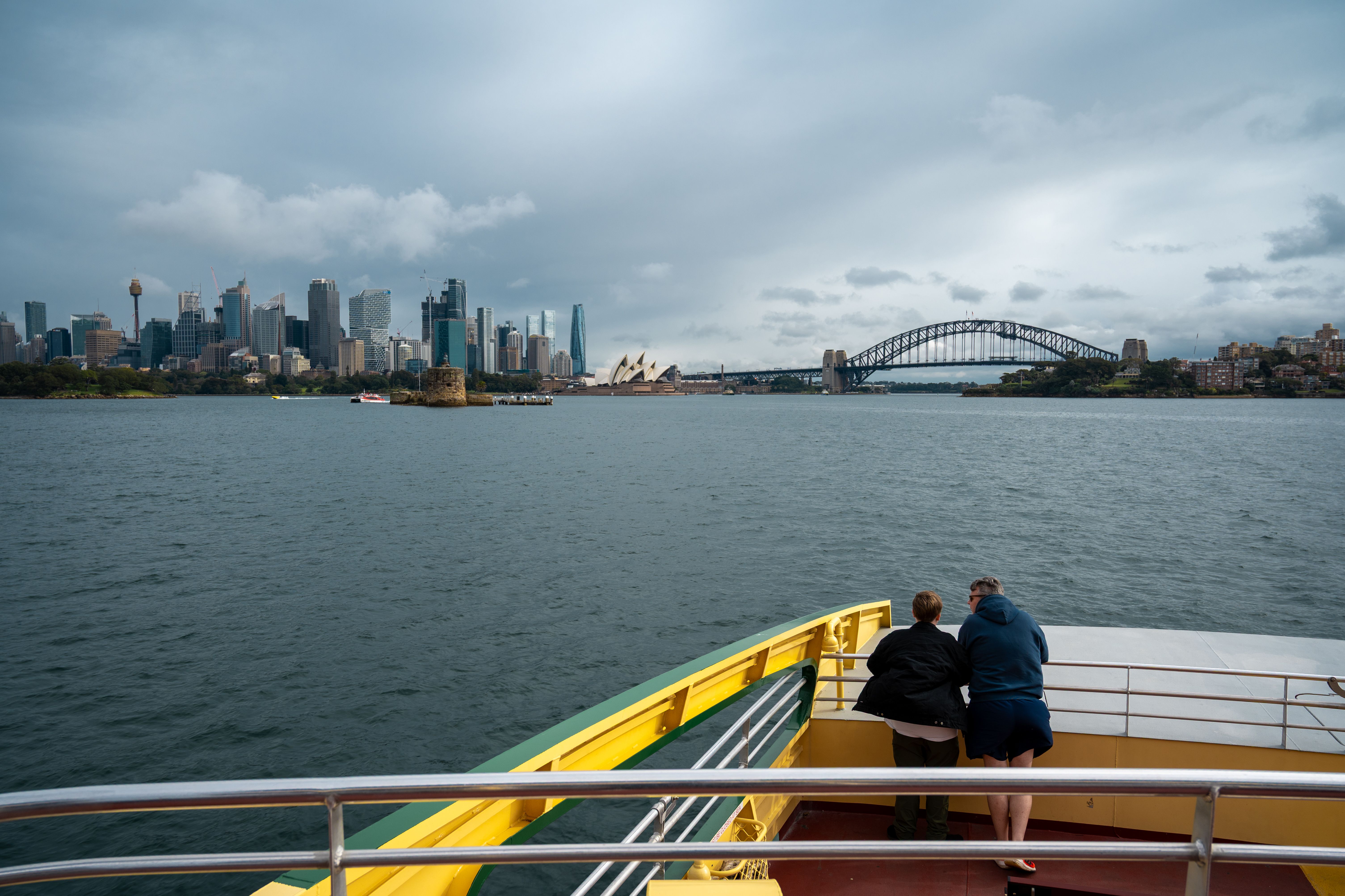 Prom na Manly i zatoka