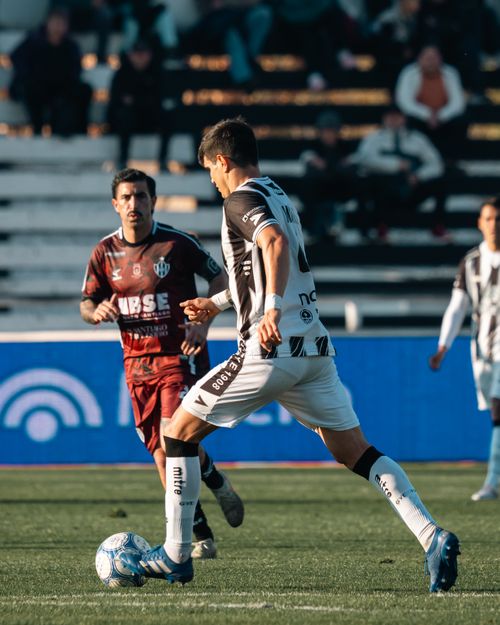 Free Intense soccer match in progress on a bright day with players in action. Stock Photo