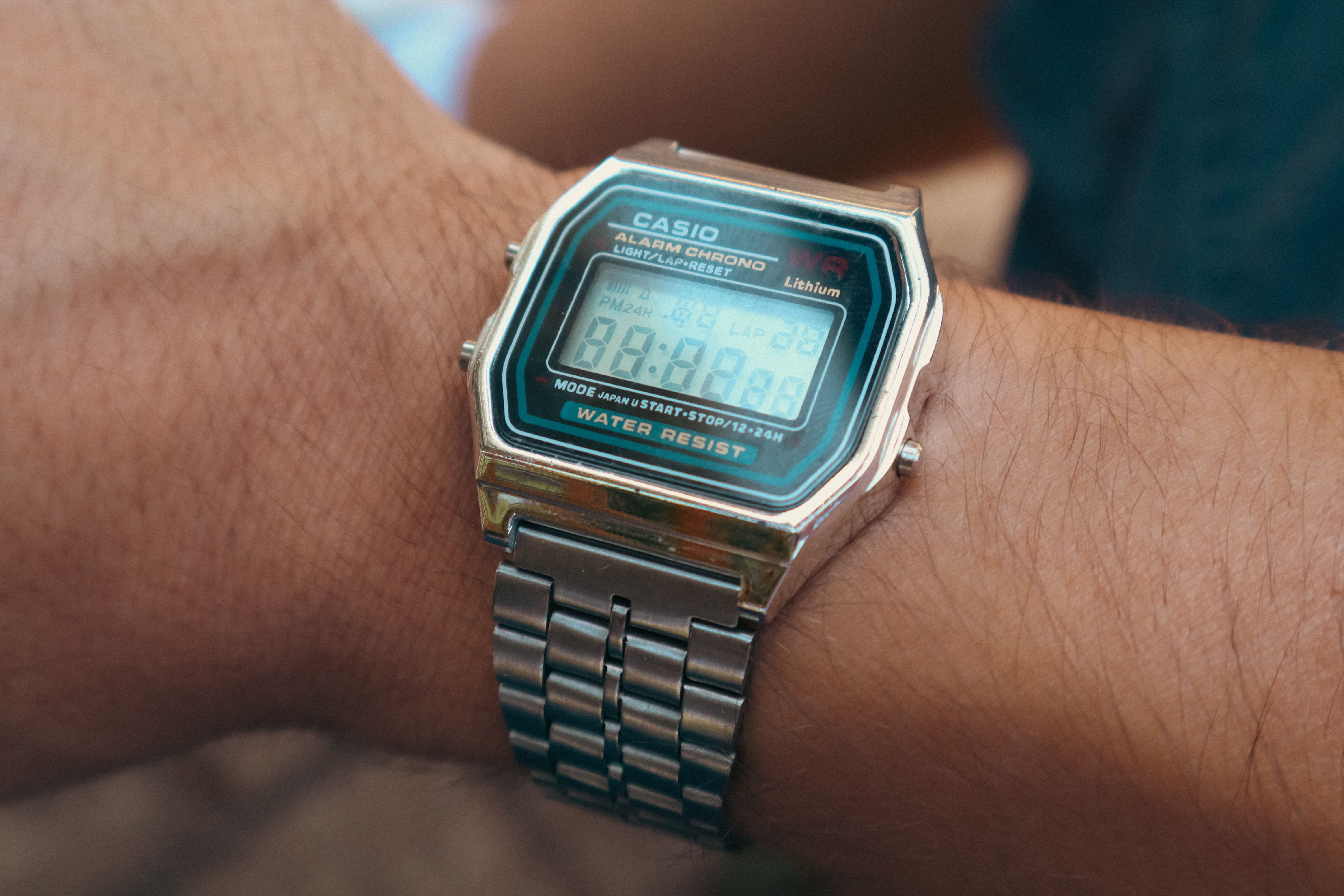 Wrist-watches; electrically operated, with or without a stop-watch, (other than those of heading no. 9101) with opto-electronic display only