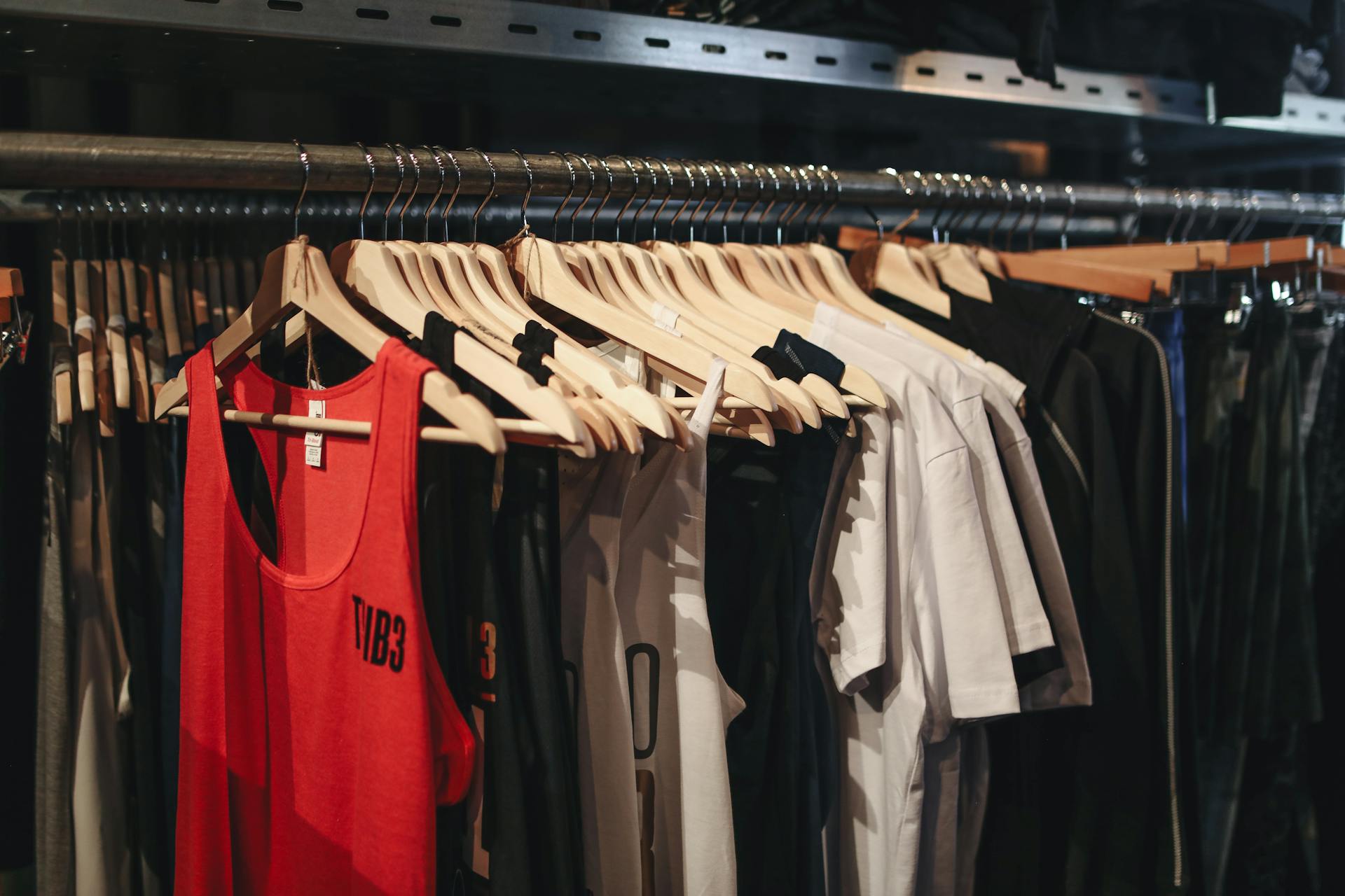 Clothes On Hangers