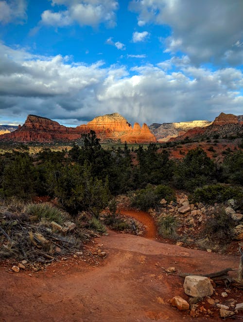 Gratis lagerfoto af arizona, blå himmel, lodret skud